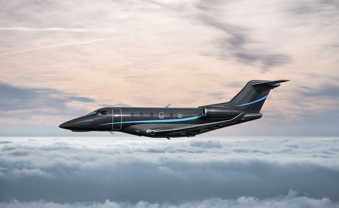 Pilatus PC-24 in flight