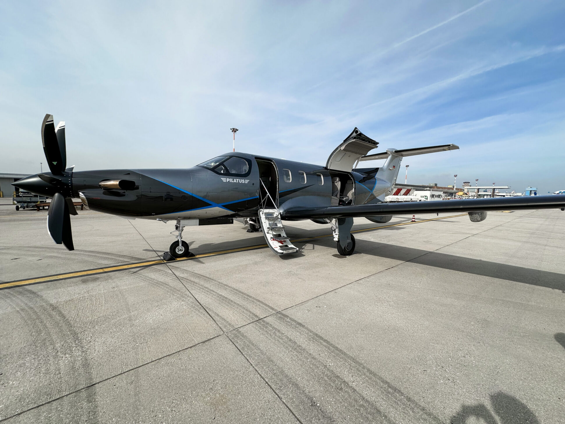 Lohn Aviation Pilatus PC-12 NGX during a two-month 24/7 standby operation in Southwestern Europe
